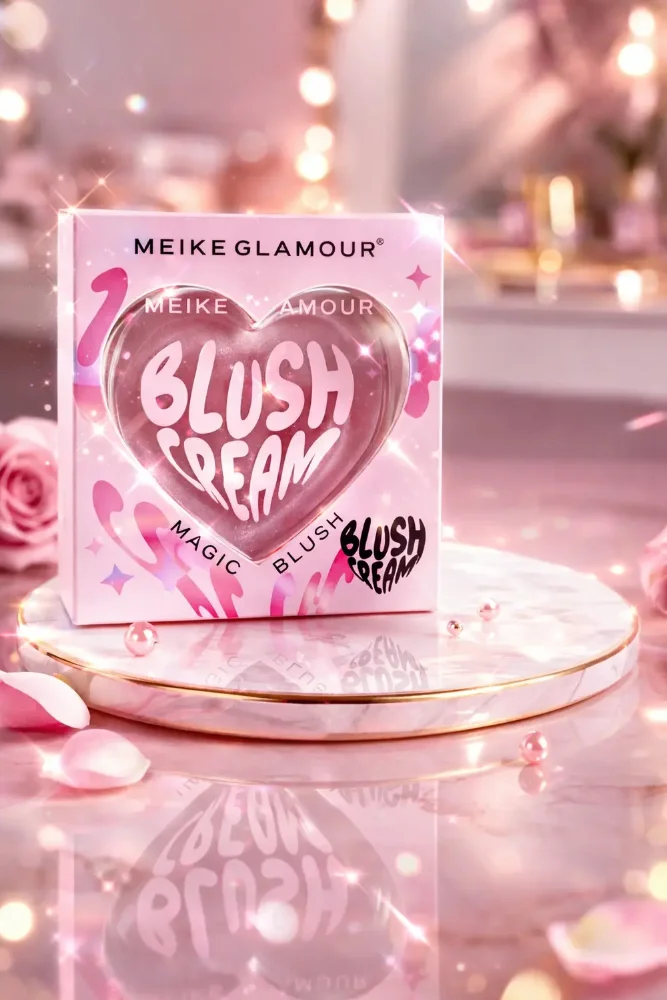 RUBOR EN CREMA MÁGICO MEIKE GLAMOUR 5 G