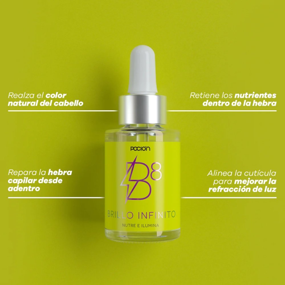 POCION B8 BRILLO INFINITO X 30ML