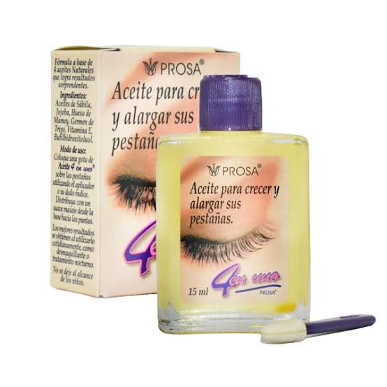 ACEITE PARA PESTAÑAS PROSA 4 EN UNO X 15 ML
