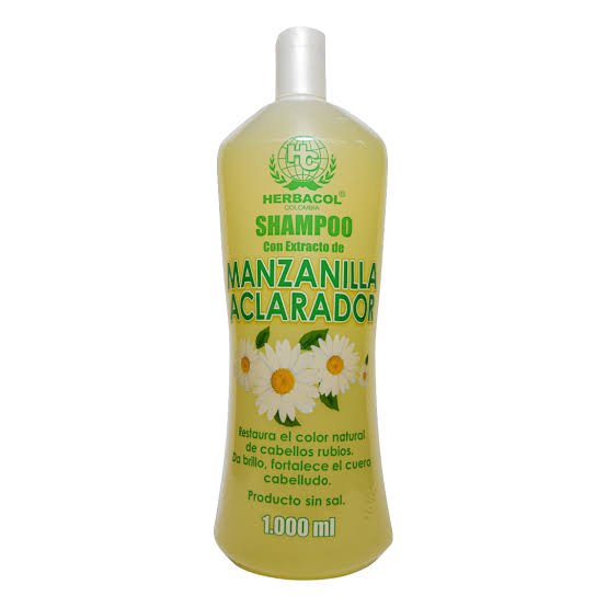 HERBACOL SHAMPOO CON EXTRACTO DE MANZANILLA ACLARADOR 1000 ML