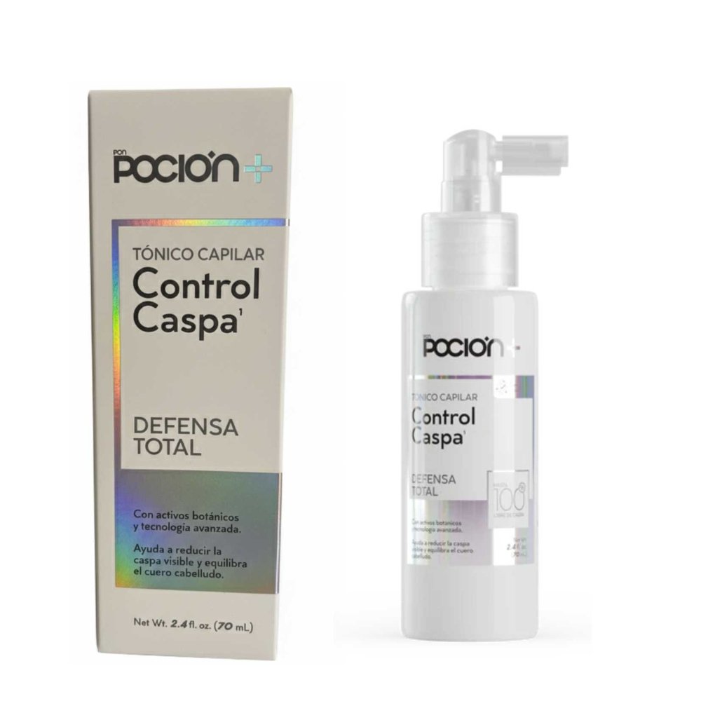 LA POCIÓN TÓNICO CAPILAR CONTROL CASPA DEFENSA TOTAL 70 ML