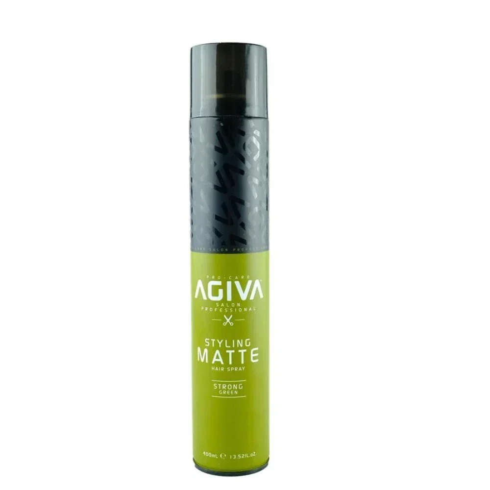 AGIVA LACA FIJADORA STYLING MATTE HAIR SPRAY STRONG GREEN (400 ML)