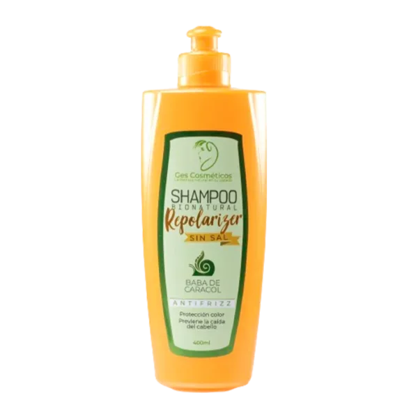 SHAMPOO REPOLARIZADOR CAPILAR BABA DE CARACOL PROTECCION/COLOR GES X 400ML