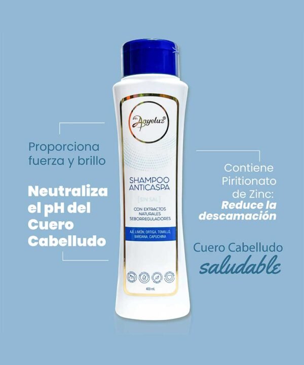 SHAMPOO ANYELUZ ANTICASPA 400 ML