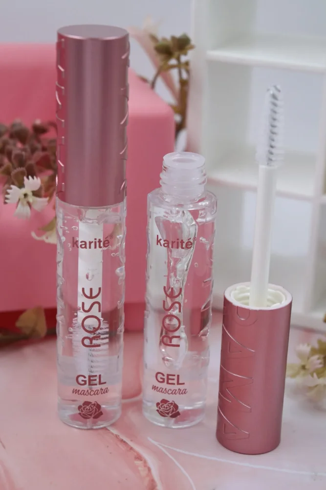 PESTAÑINA TRANSPARENTE ROSE GÉL MASCARA KARITÉ 12ML