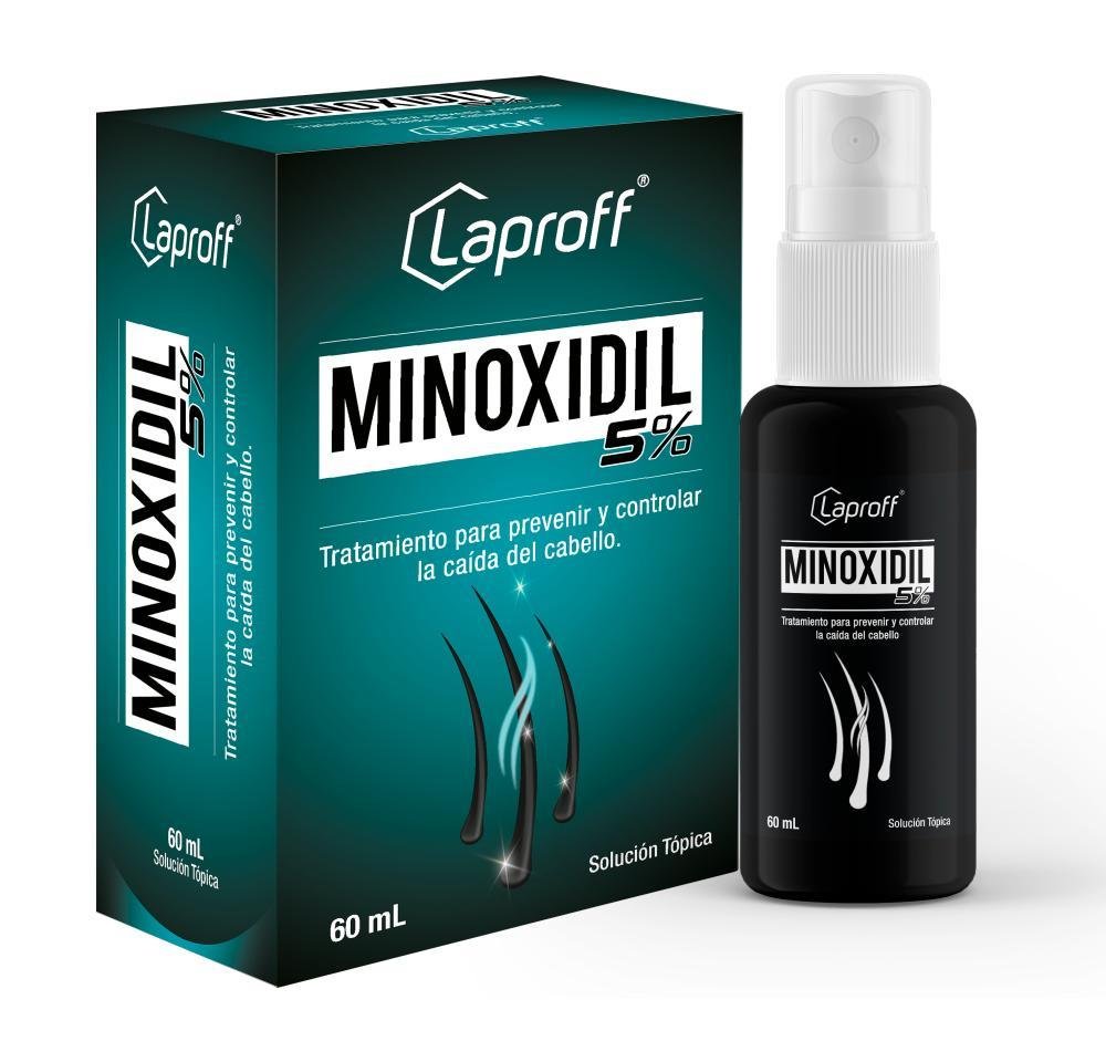 MINOXIDIL  5% SOLUCION TÓPICA & CAPILAR X 60 ML LAPROFF