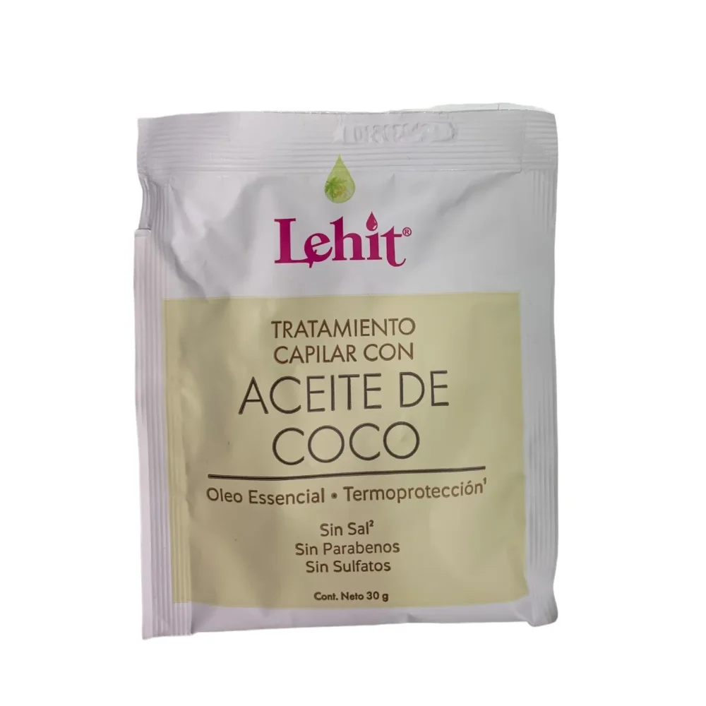 LEHIT TRATAMIENTO CAPILAR CON ACEITE DE COCO 30 G
