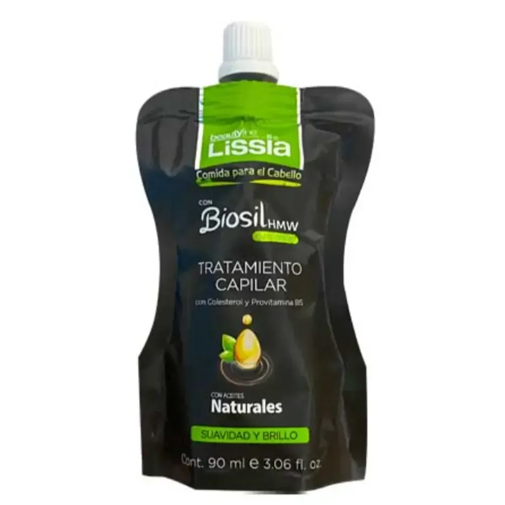 BEAUTY LINE LISSIA COMIDA PARA EL CABELLO CON BIOSIL HMW TRATAMIENTO CAPILAR (90 ML)