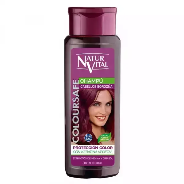 SHAMPOO COLOURSAFE BORGOÑA 300 ML