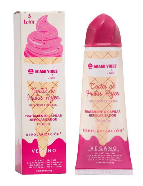 TRATAMIENTO REPOLARIZADOR MIAMI VIBES COCTEL DE FRUTOS ROJOS (250 G)