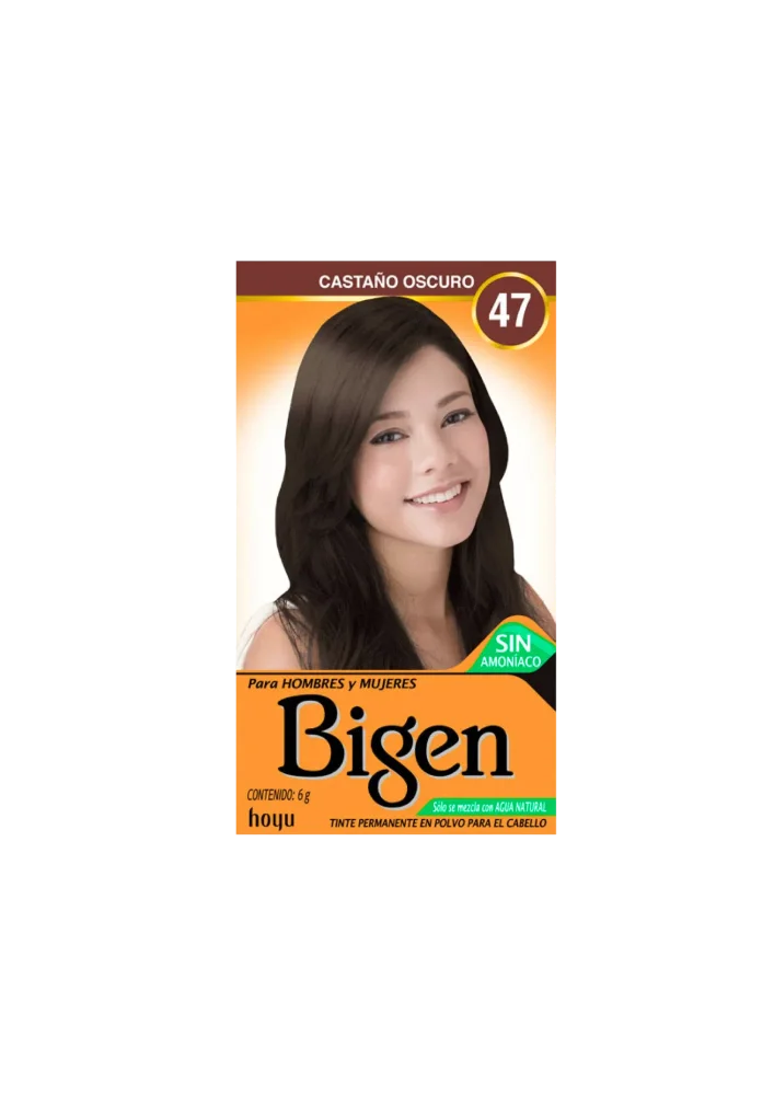 BIGEN TINTE PERMANENTE EN POLVO (6 G)