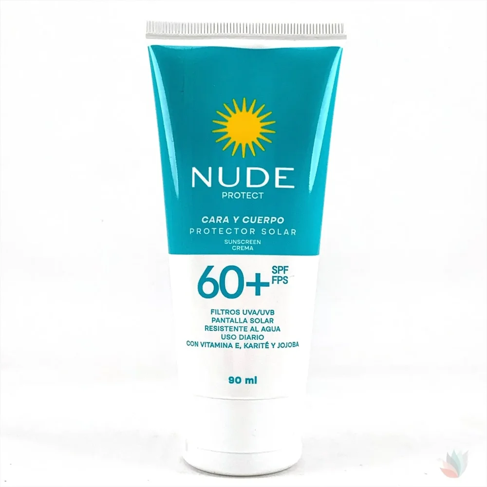 PROTECTOR SOLAR NUDE CARA Y CUERPO SPF 60 90ML