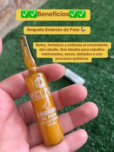 MAKEY PLUSS AMPOLLA CAPILAR DE EMBRIÓN DE PATO 10 ML