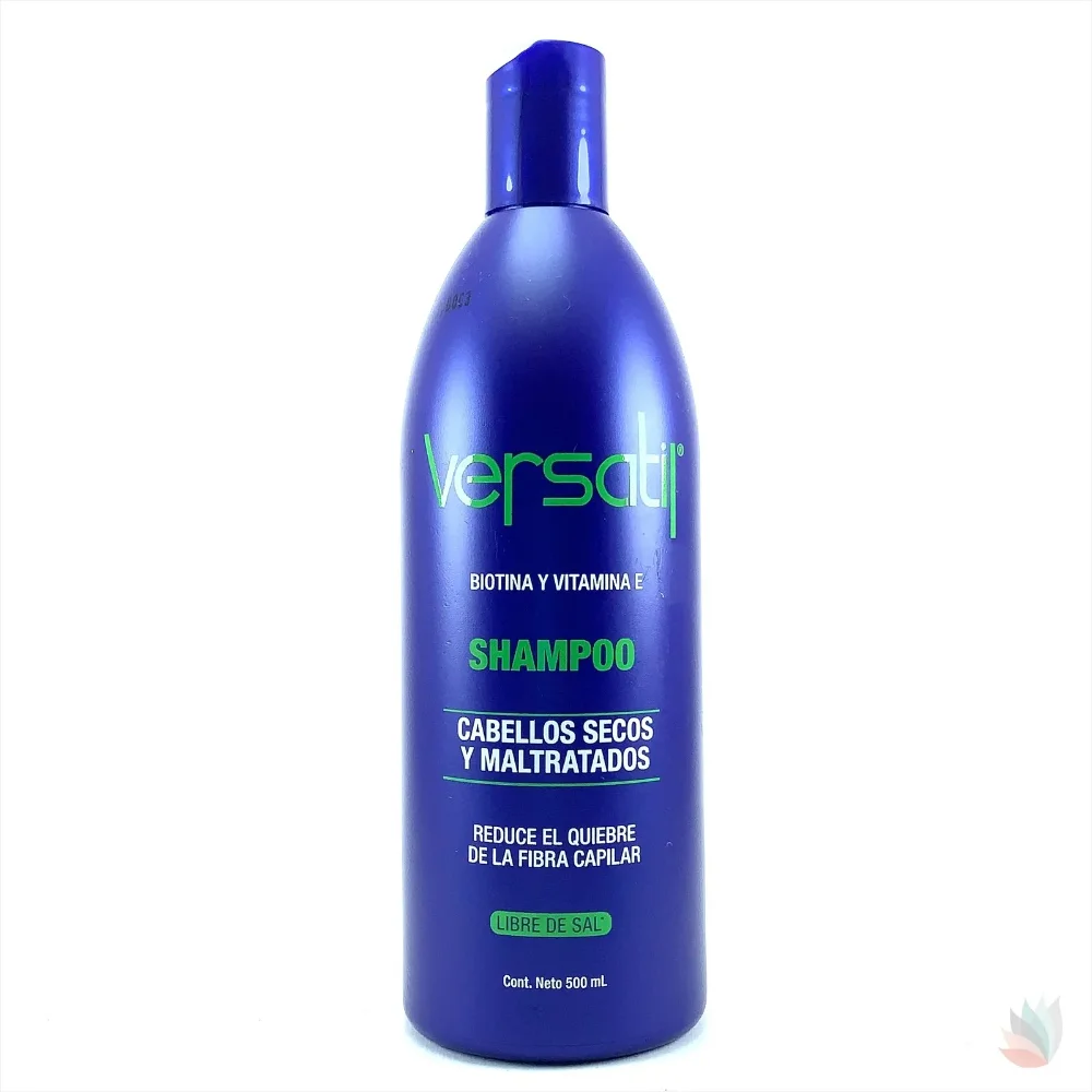 SHAMPOO CABELLOS SECOS Y MALTRATADOS VERSATIL 500 ML