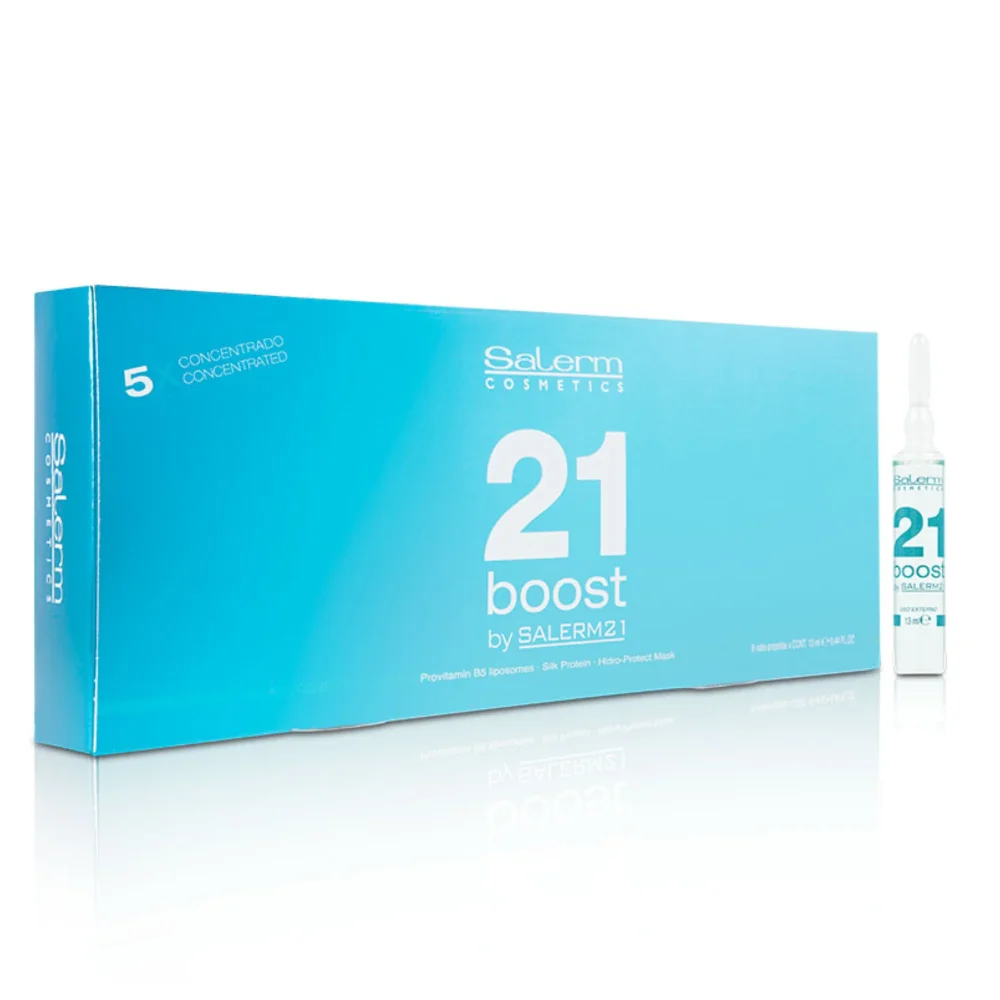 SALERM COSMETICS 21 BOOST CONCENTRADO CAJA 12 UNDS X 13 ML C/U