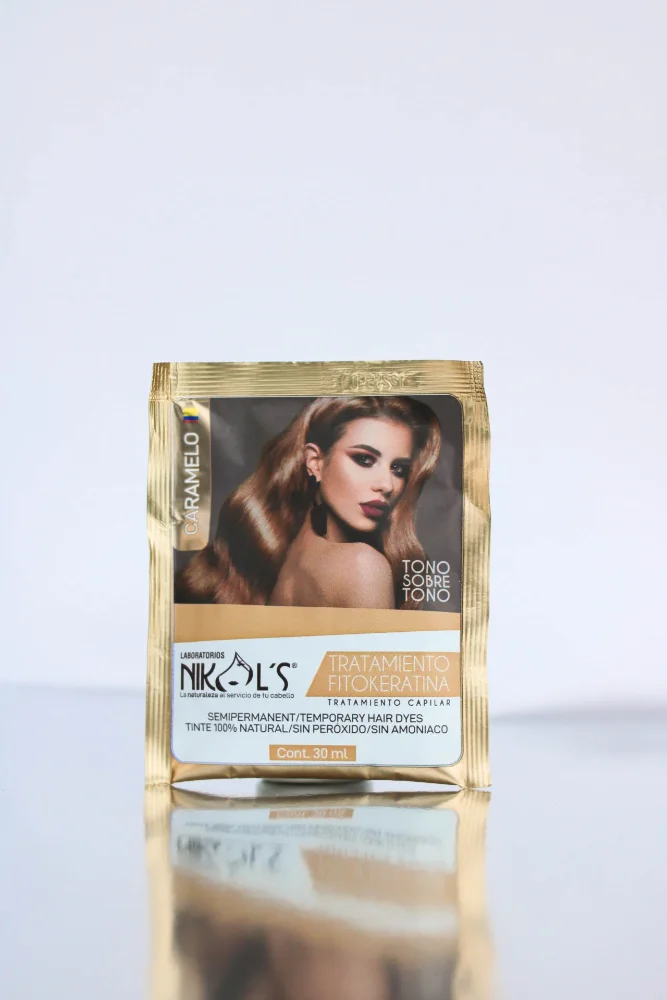 TRATAMIENTO FITOKERATINA NIKOL'S CARAMELO 30ML