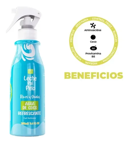 LECHE PAL PELO REFRESCANTE RIZOS Y ONDAS X 250ML