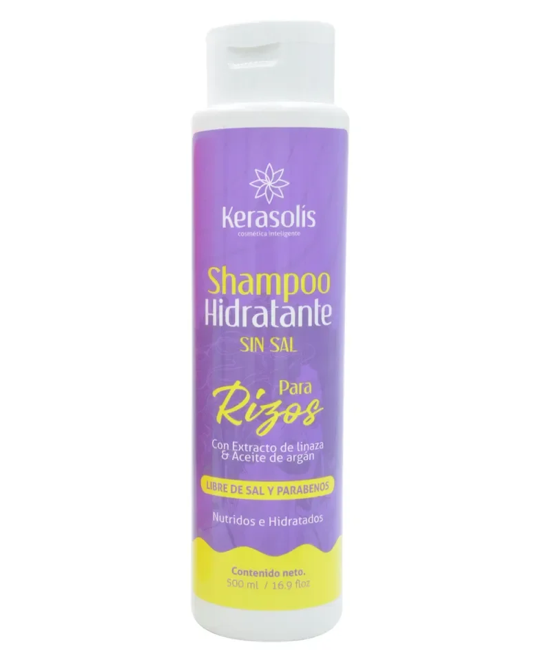 SHAMPOO HIDRATANTE KERASOLÍS PARA RIZOS (500 ML)