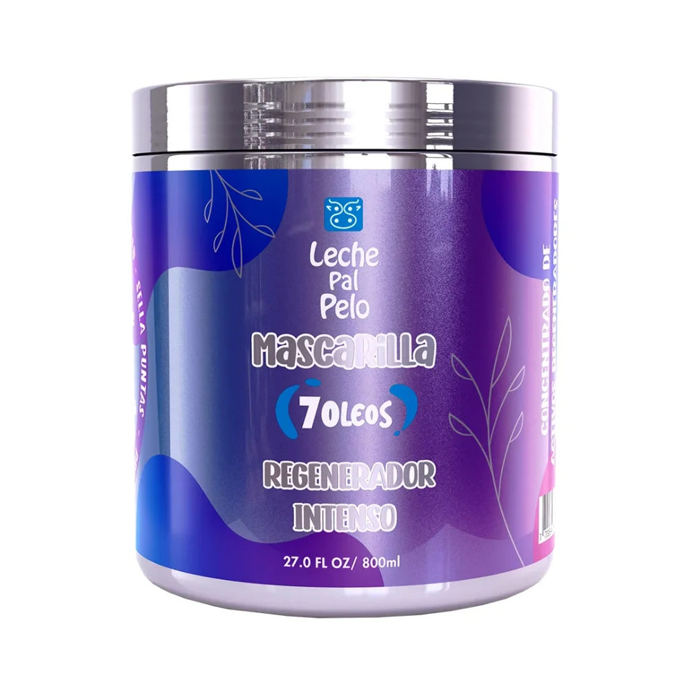 LECHE PAL PELO MASCARILLA 7 ÓLEOS REGENERADOR INTENSO X 800 ML