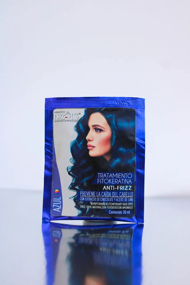 TRATAMIENTO FITOKERATINA NIKOL'S AZUL 30ML