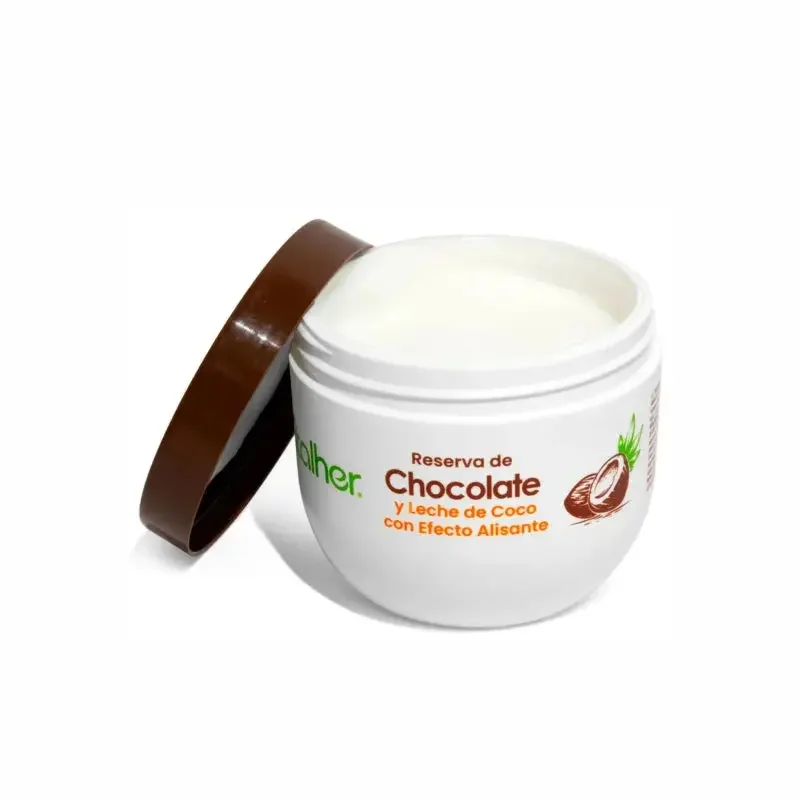 TRATAMIENTO CAPILAR RESERVA CHOCOLATE LECHE DE COCO Y PROTEINA DE ARROZ VITALHER X 350 ML