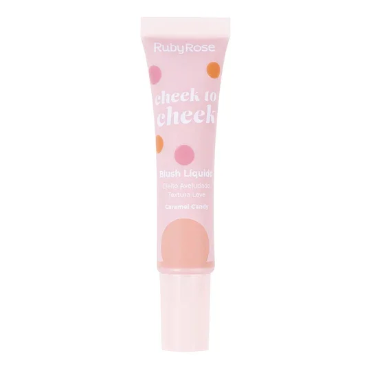 RUBY ROSE CHEEK TO CHEEK BLUSH LÍQUIDO TONO CARAMEL CANDY (15.5 ML)