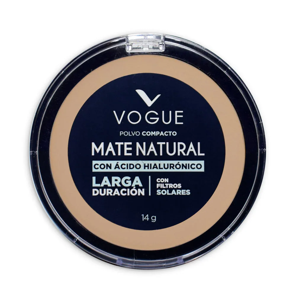 VOGUE MATE NATURAL POLVO COMPACTO 14 G