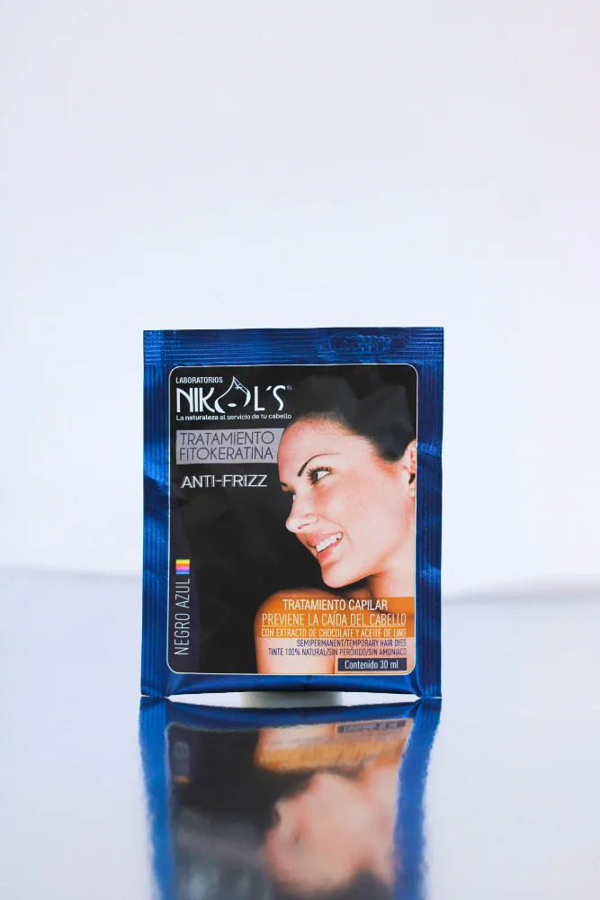 TRATAMIENTO FITOKERATINA NIKOL'S NEGRO AZUL 30ML