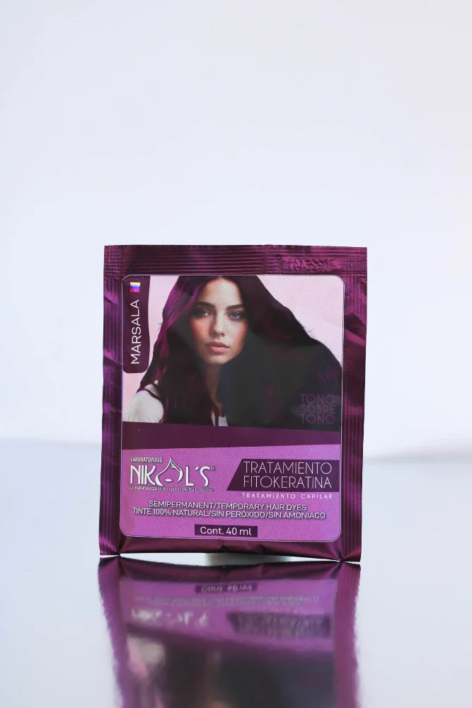 TRATAMIENTO FITOKERATINA NIKOL'S MARSALA 40ML