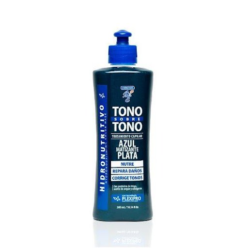 TRATAMIENTO TONO SOBRE TONO AZUL MATIZANTE PLATA MYE COSMÉTICOS (300 ML)