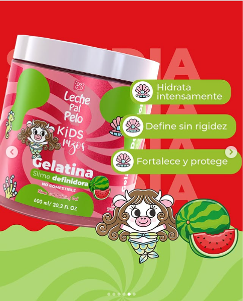 LECHE PAL PELO GELATINA DEFINIDORA KIDS RIZOS X 600ML