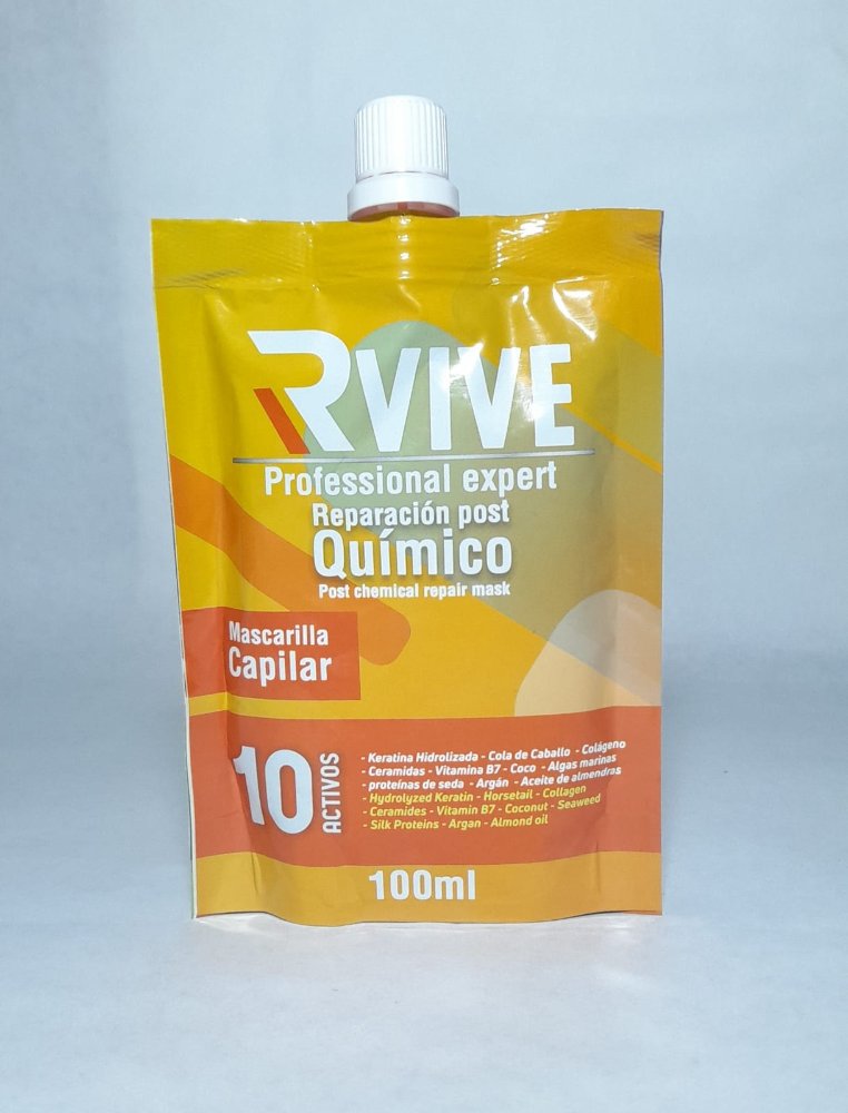 RVIVE PROFESSIONAL EXPERT REPARACIÓN POST QUÍMICO MASCARILLA CAPILAR 100 ML