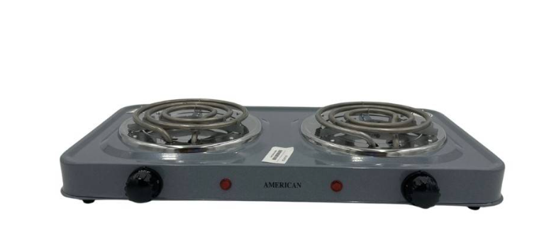ESTUFA ELECT 2H BO-2 GRIS AMERICAN