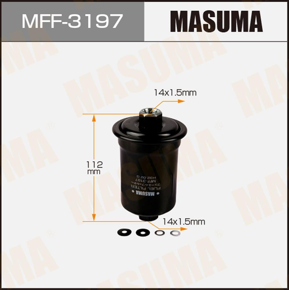 FILTRO DE COMBUSTIBLE TOYOTA V6, 3VZ | 23300-46050