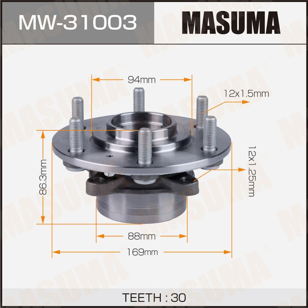 MUFA DE RUEDA DELANTERA MITSUBISHI SPORTERO