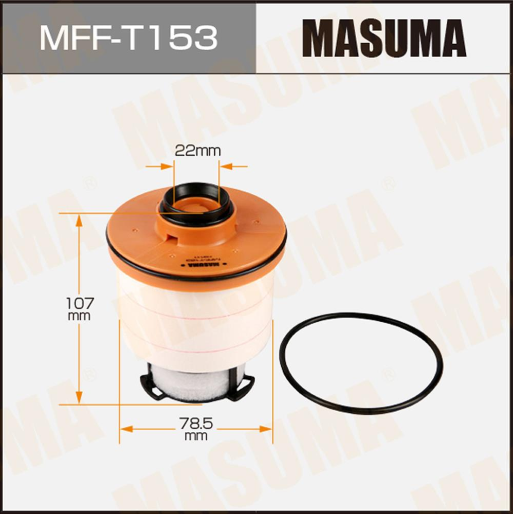 FILTRO DE COMBUSTIBLE TOYOTA REVO Y FORD RANGER MFF-T153 | 23390-0L070