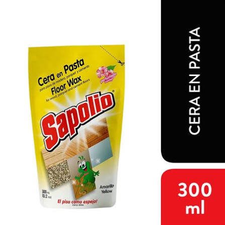 Cera pasta amarilla sapolio