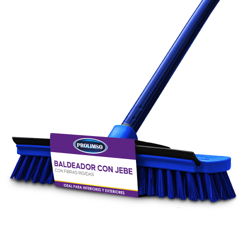 Baldeador con jebe prolimso