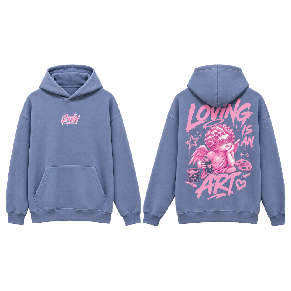 Hoodie Loving Is An Art Celeste