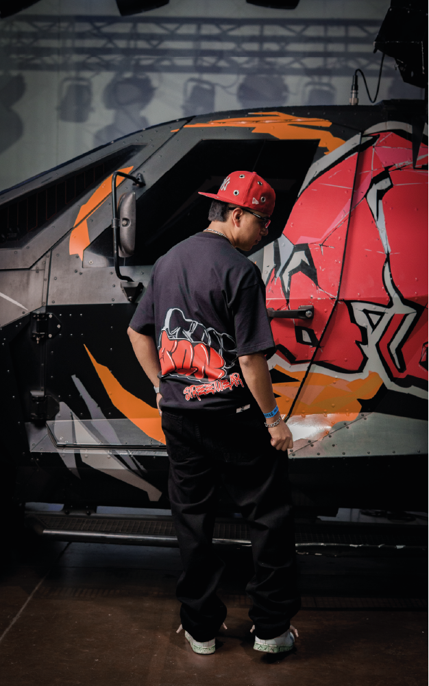 T-Shirt JQN Streetwear Negra