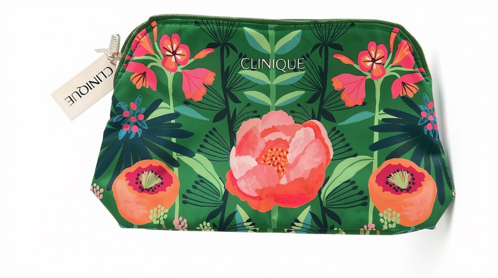 Cosmetiquero Clinique flores