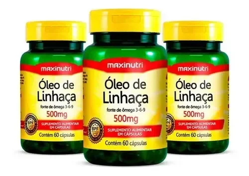 Aceite de Linaza 60 cap Maxinutri