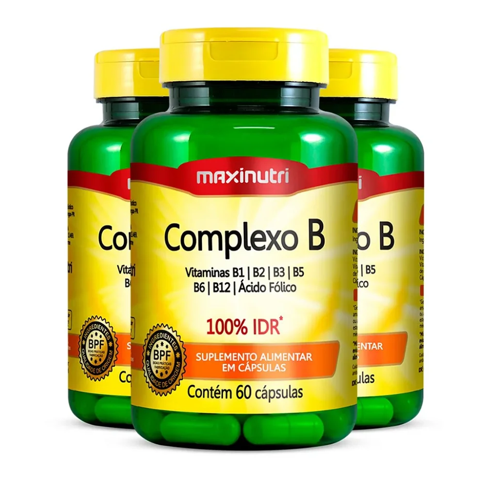 Complejo B 60 Caps Maxinutri