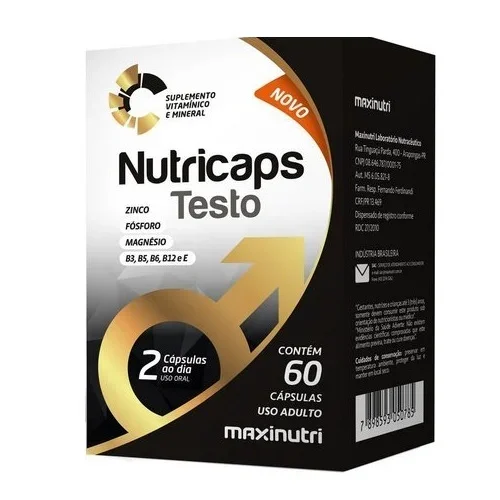 Nutricaps Homen x 60 caps Maxinutri
