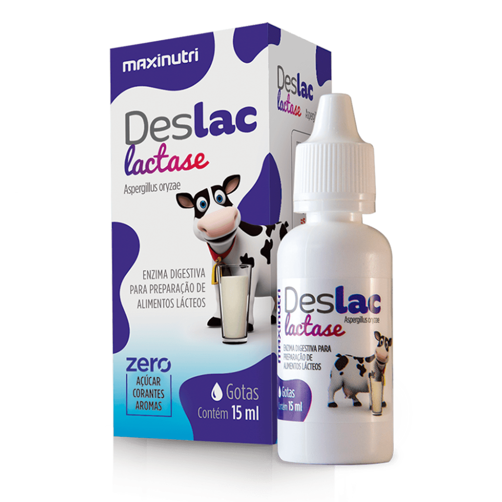 Deslac Lactasa Gotas 15ml Maxinutri