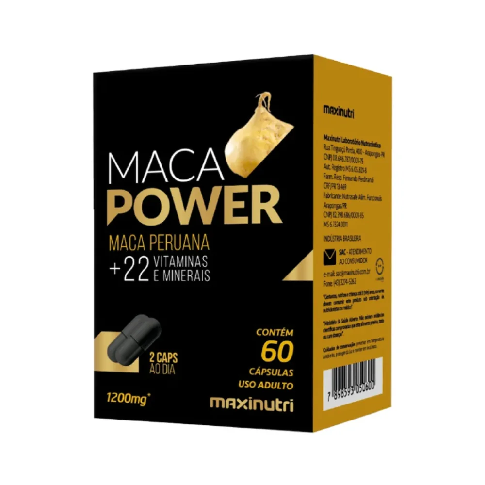 Maca Power 60 caps Maxinutri