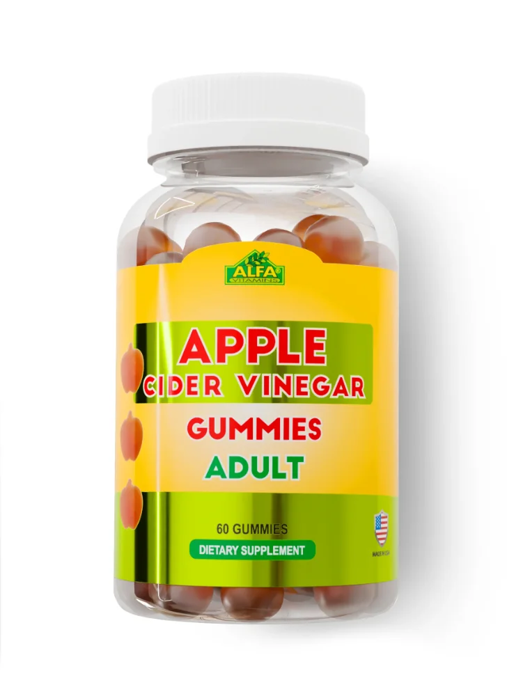 Vinagre de Manzana en Gomitas 60 caps Alfa