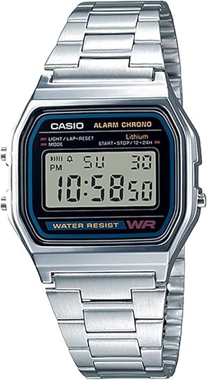 Casio A158WA Series Unisex Digital Watch