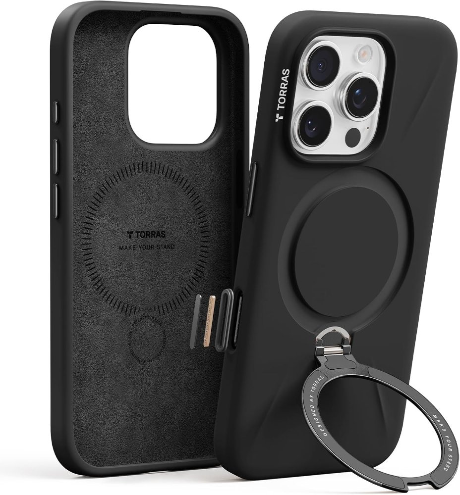 TORRAS Ostand Q3- Iphone 16 Pro Max (Negro)