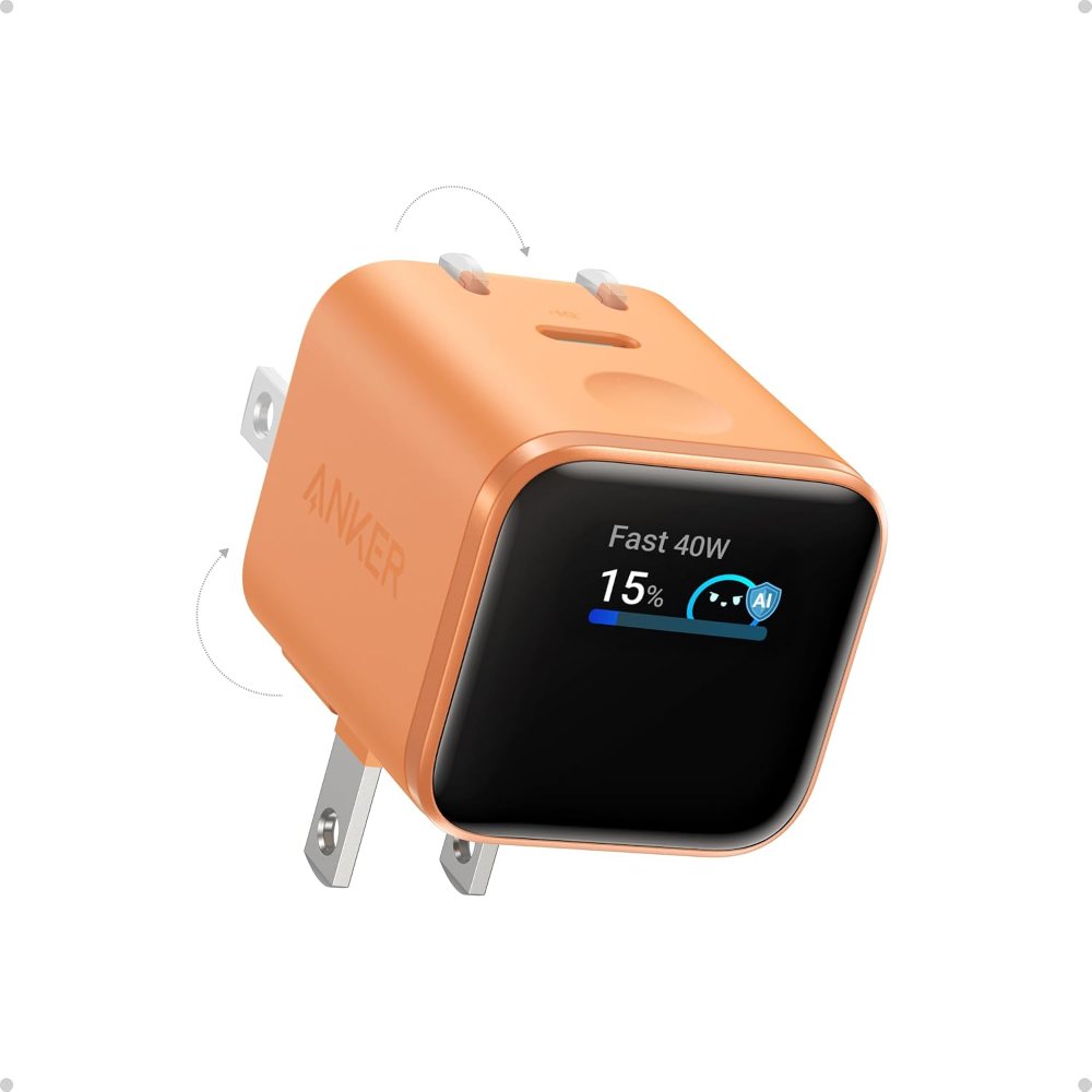 Anker Nano Smart Display Charger, 45W Max Fast